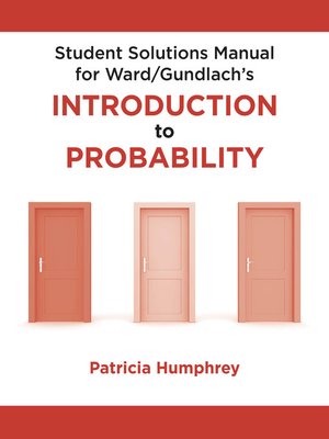 cover image of Student Solutions Manual for Introduction to Probability